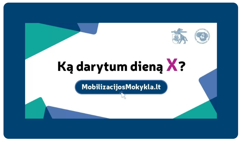 Ką darytum dieną X?